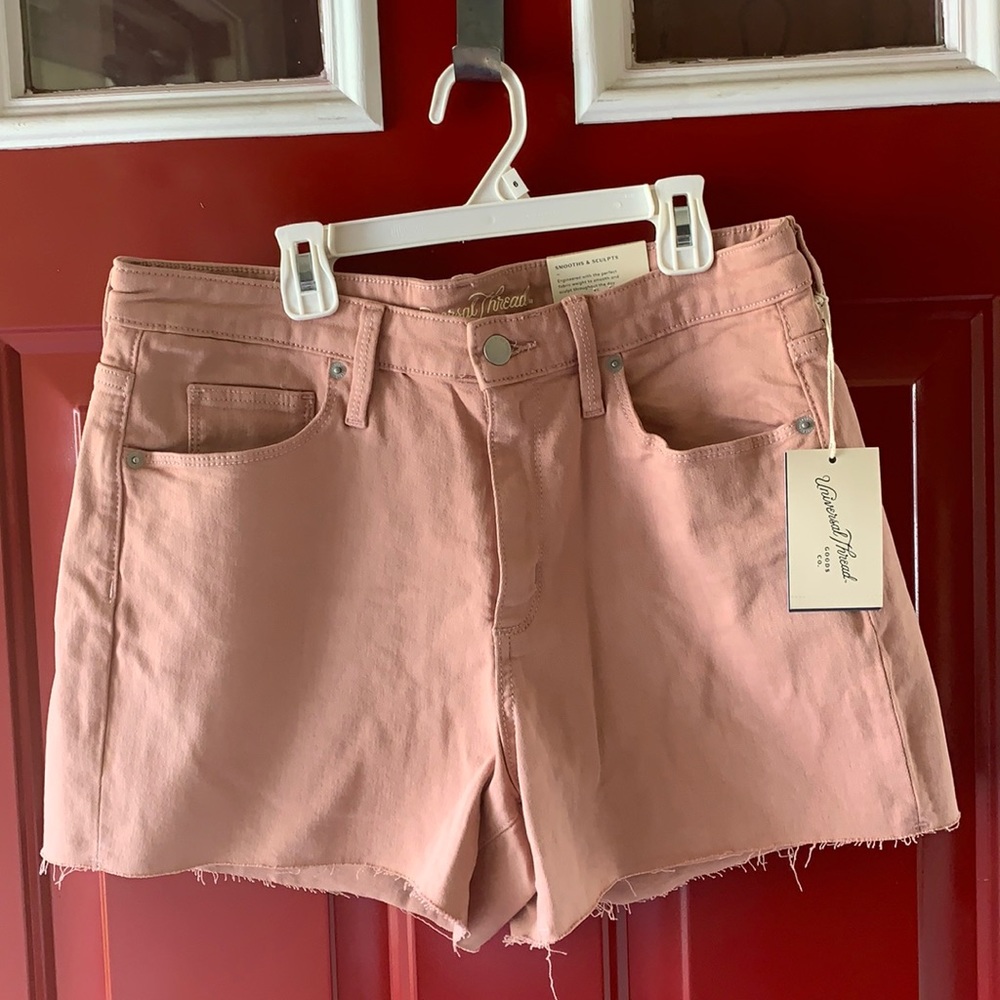 Universal Threads High-Rise Midi Shorts